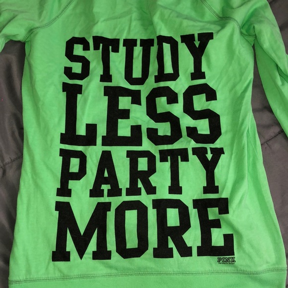 VS pink lightweight hoodie - Picture 2 of 3